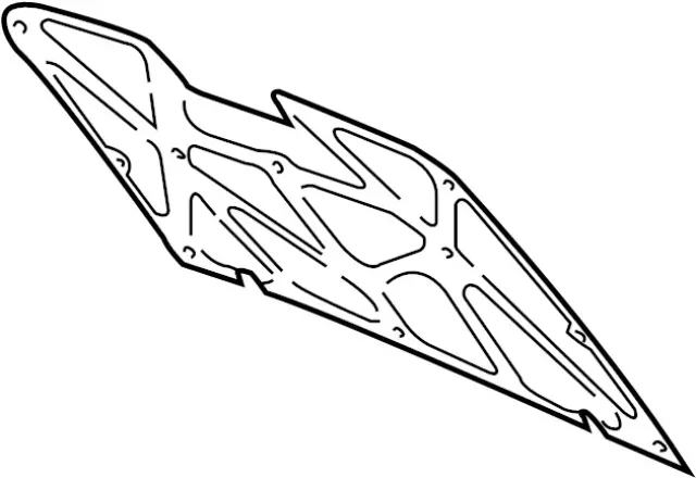 658402W400 - Body: Insulator for INFINITI: QX4 Image