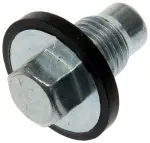 901721 - : Oil Drain Plug Pilot Point Molded Gasket M14-1.50, Head Size 13mm for Dorman Image