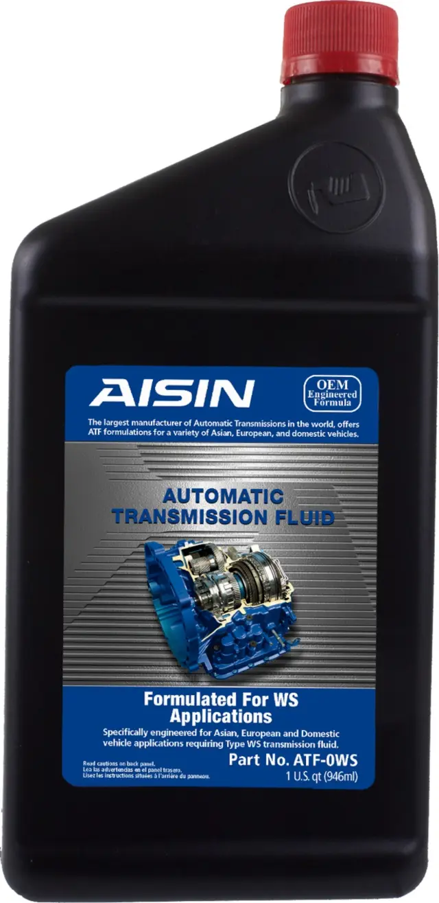 ATF0WS - : OE Formulated Automatic Transmission Fluid for AISIN Image