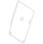 24793068009E83 - Body: Seat Back Panel for Mercedes-Benz Image