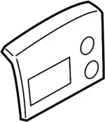 969174GA1A - Body: Auxiliary Jack Bezel for INFINITI: Q50 Image