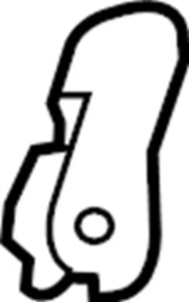 925513JA0A - HVAC: Pipe Assembly Bracket for INFINITI: JX35, QX60 Image