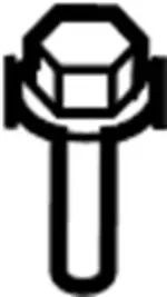 16516EG00A - : Air Cleaner Assembly Bolt for INFINITI: M35, M45, Q50, Q60 Image