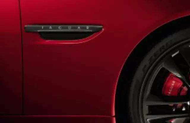 C2P24172 - Exterior: Carbon Fiber Side Power Vents - Left-Hand for Jaguar Image