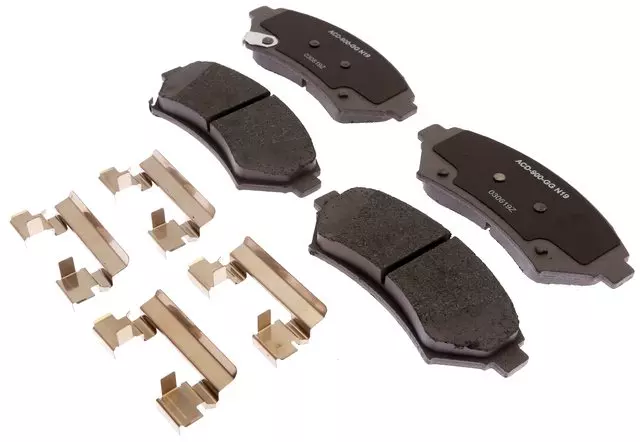 19387624 - : Ceramic Front Disc Brake Pad Set With Clips for GM Image