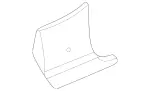 21068001061A26 - Body: Kick Panel Trim for Mercedes-Benz Image