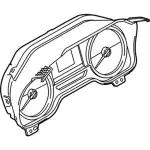 FL3Z10849AGA - Body: Cluster Assembly for Ford: F-150 Image
