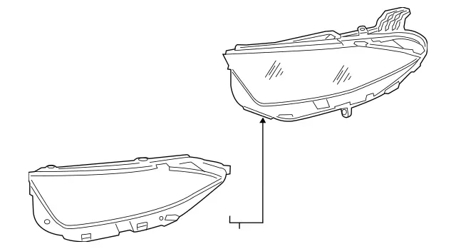 2579064302 - : Lamp Unit for Mercedes-Benz: CLS450, CLS53 AMG Image