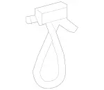 4639054301 - : Battery Sensor for Mercedes-Benz: G500, G550, G63 4x4 Squared AMG, G63 AMG Image