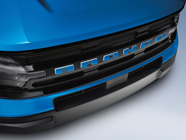 VN1PZ9942528AC - Exterior: Grille Lettering - Velocity Blue for Ford: Bronco Sport Image