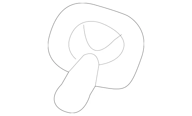 2038850426 - Attachment Parts: Flap for Mercedes-Benz: C230, C280, C32 AMG, C350 Image image