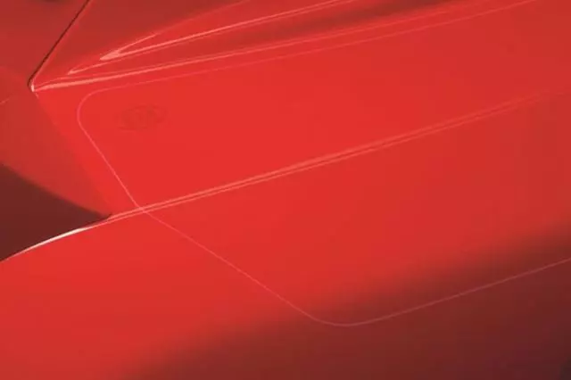 B2131ADU00A - Exterior: Rear Bumper Protector, Clear Applique for Kia: Soul EV Image