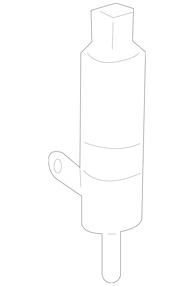 1648690221 - Windshield Washer System, Emergency Equipment: Pump for Mercedes-Benz: GL320, GL350, GL450, GL550, GL63 AMG, GLE300d, GLE350, GLE400, GLE63 AMG, GLS350d, GLS450, GLS550, GLS63 AMG, ML250, ML320, ML350, ML400, ML450, ML500, ML550, ML63 AMG, R320, R350, R500 Image image