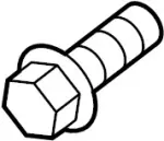 40178EG06C - : Knuckle Upper Bolt for INFINITI: M35h, Q60, Q70, Q70L, QX50 Image