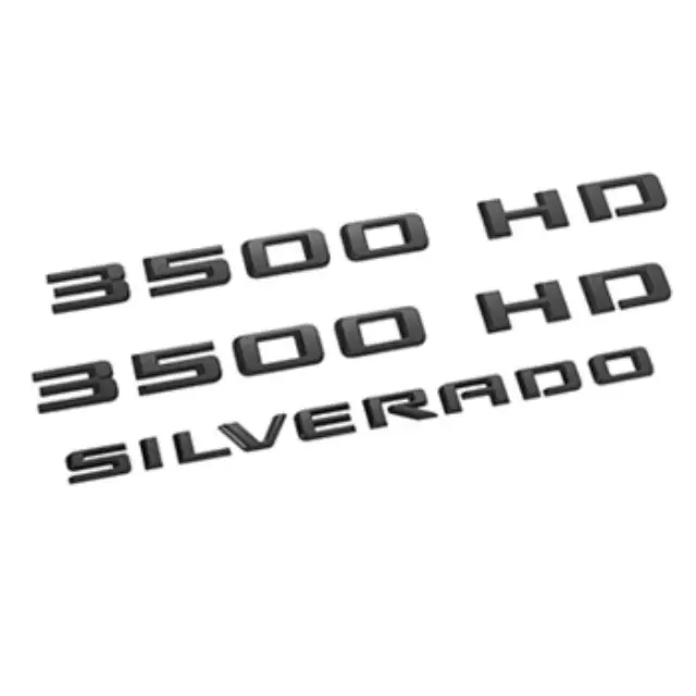84912382 - : Exterior Trim, Nameplate Package for Chevrolet: Silverado 2500 HD, Silverado 3500 HD Image