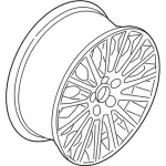 FP5Z1007A - Suspension: Wheel, Alloy for Lincoln: MKZ Image
