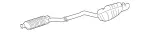 2044903035 - : Exhaust Line for Mercedes-Benz Image