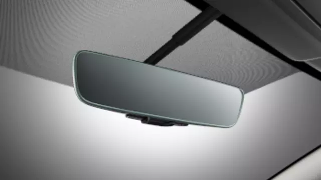 999L1V5110 - Interior: Rear View Frameless w/ Universal Remote for Nissan Image