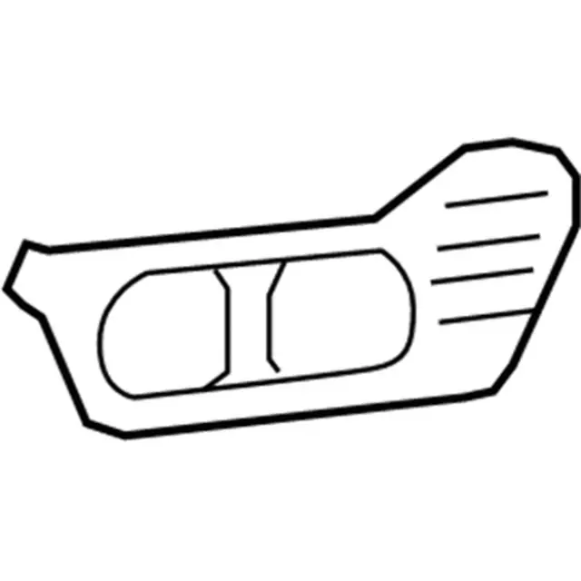 4L3Z1662187AAB - Body: Side Trim Panel for Ford Image