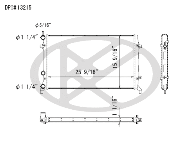 A13215 - : Koyorad Radiator for Koyo Image