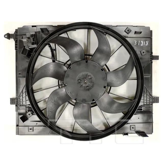 625070 - Cooling Systems: TYC Dual Radiator and Condenser Fan Assembly for TYC Image