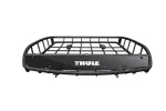 TC859000 - : Thule Roof-mount Cargo Basket for Chrysler: Pacifica, Voyager | Dodge: Durango, Hornet, Ram 1500, Ram 2500, Ram 3500 | Jeep: Compass, Gladiator, Grand Cherokee, Grand Cherokee L, Grand Wagoneer, Grand Wagoneer L, Wagoneer, Wagoneer L, Wrangler | Ram: 1500, 1500 Classic, 2500, 3500 Image