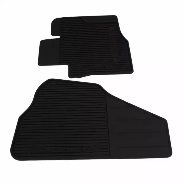 DC3Z2513086A - Interior: 2012-2015 Ford Floor Mats All Weather Front Set for Ford: E-350 Super Duty, E-450 Super Duty, F-250 Super Duty, F-350 Super Duty, F-450 Super Duty, F-550 Super Duty Image