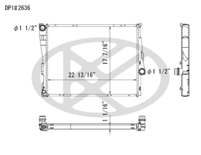 A2636 - : Koyorad Radiator for Koyo Image