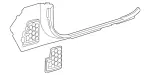 20568014019051 - Body: Cowl Trim for Mercedes-Benz Image