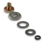 347 - : Needle And Seat Hardware Kit - Gold for Holley Image