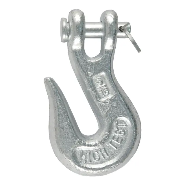 81340 - : 5/16" Clevis Grab Hook (3,900 lbs, 7/16" Pin) for CURT Image