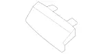 1678851504 - Attachment Parts: Towing Eye Cover for Mercedes-Benz Image