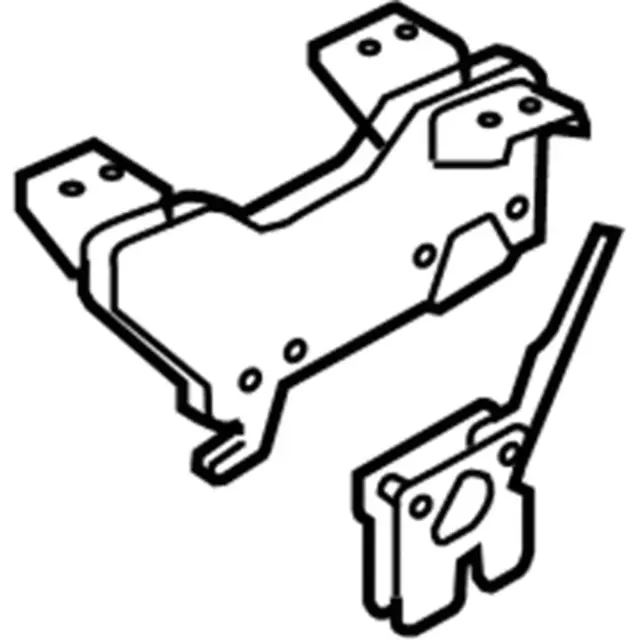 8C2Z1662527AD - Body: Track for Ford: E-150, E-250, E-350 Super Duty Image