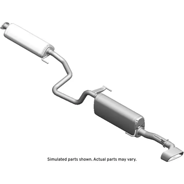 42466209 - Exhaust: Muffler W/Tailpipe for Chevrolet: Sonic Image