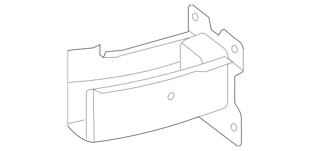 1666101210 - Substructure: Longitudinal Member for Mercedes-Benz: GLE300d, GLE350, GLE400, GLE43 AMG, GLE450 AMG, GLE550e, GLE63 AMG, GLE63 AMG S, ML250, ML350, ML400, ML550, ML63 AMG Image image
