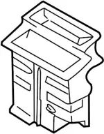 271352Y960 - HVAC: Vent Duct for Infiniti Image