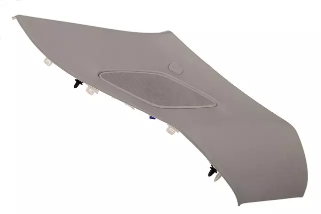 Light Titanium Driver Side Body Side Window Rear Garnish Molding - GM (20977183)