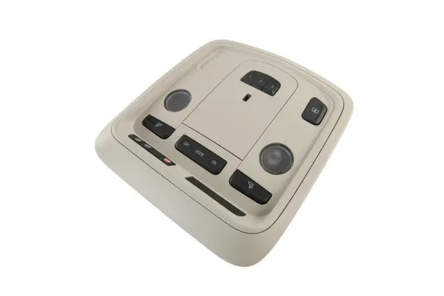 23196978 - : Very Light Platinum Roof Console for GM Image