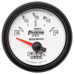 7516 - : GAUGE, FUEL LEVEL, 2 1/16", 240OE TO 33OF, ELEC, PHANTOM II for AutoMeter Image