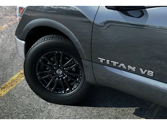 40342EZ00A - : Black Wheel Caps for Nissan: TITAN, TITAN XD Image