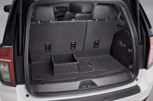 84958042 - Interior: Premium Carpeted Cargo Area Mat for Cadillac: Escalade | Chevrolet: Tahoe | GMC: Yukon, Yukon XL Image