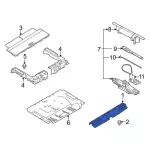7L2Z7842624AA - Body: Scuff Plate for Ford: Explorer | Mercury: Mountaineer Image