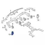 ML3Z15045C09BA - Body: Bezel for Ford: F-150 Image