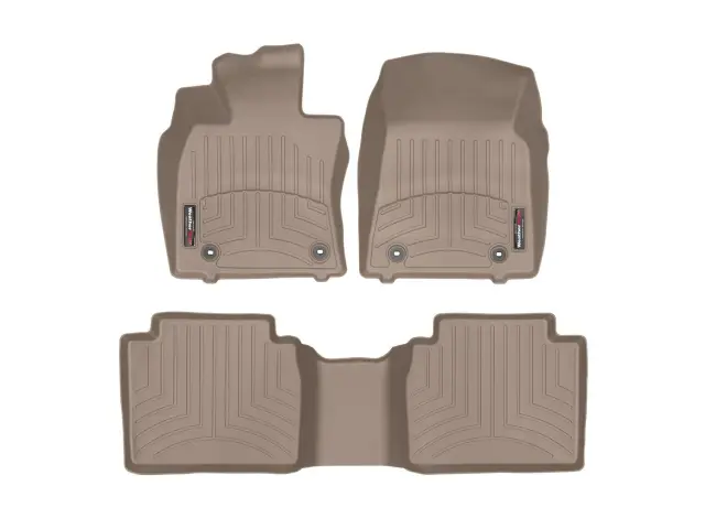 45149613 - Accessories: Front &amp; Rear Tan FloorLiner™ DigitalFit® for WeatherTech Image