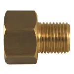 BLF17C - : Brass Adapter, Female(1/2-20 Inverted), Male(7/16-24 Inverted), 1/card for AGS Image