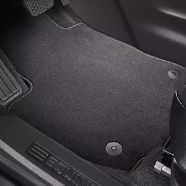 84102664 - : OEM NEW 2018-20 GM Chevrolet First Row Carpeted Floor Mats in Jet Black 84102664 for GM Image