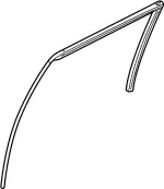 82330CL00A - Body: Glass Run for INFINITI: FX35, FX45 Image