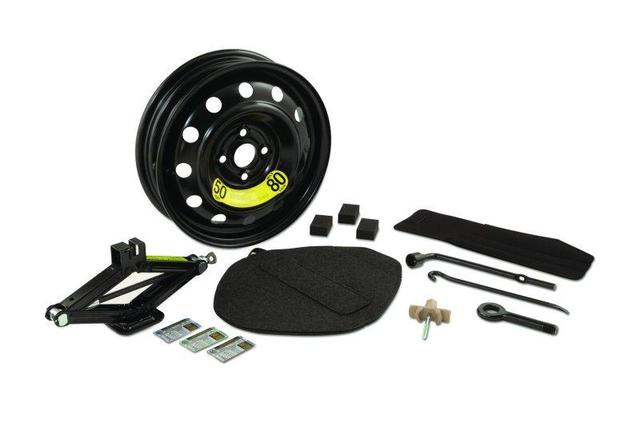 A7F40AC960 - Interior: Space Saver Wheel Kit, Tire Sold Separately for Kia: Forte, Forte Koup, Forte5 Image
