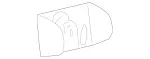 2037400532 - : Lock Cover Clamp for Mercedes-Benz Image