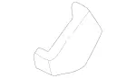 2109180830 - Front Seats: Cover for Mercedes-Benz: C220, C230, C280, C43 AMG, E420, E430 Image